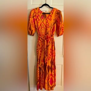 Orange Maxi Dress